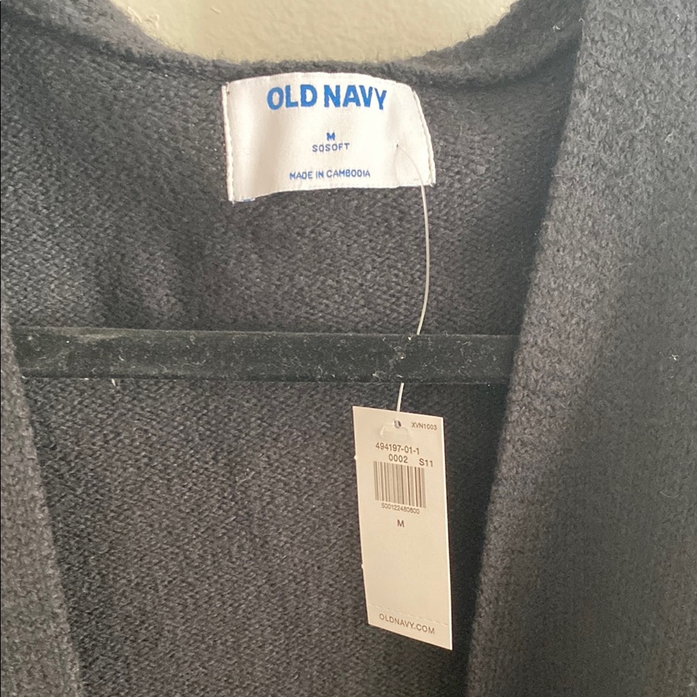 NWT Old Navy SoSoft Tie-Waist Sweater - Picture 3 of 5